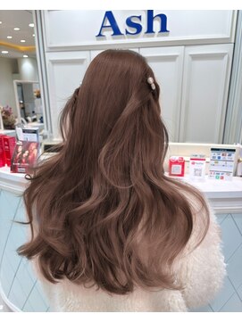 アッシュ 池袋店(Ash) ハーフツインアレンジ　　＃池袋駅