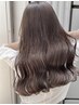美髪カラー+3stepバイカルテ超音波トリートメント 9000円
