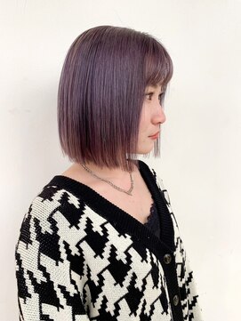 アンドユー(& you.) 切りっぱなしボブ×ハイトーン