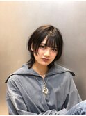 ジェンダーレスウルフカット