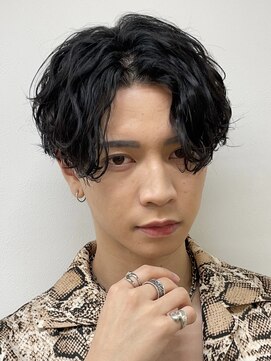 ロンド ローガン 名駅(Lond LOGAN) 【Lond LOGAN亀井】波巻きスパイラル シャドウパーマ 名古屋