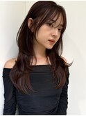 ハイライトバレイヤージュダブルカラーケアブリーチ30代40代