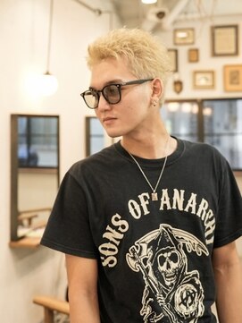 フローレア(Flow rare) スパイキーショート/メンズベリーショート/メンズカラー