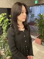 キャラハーフ 池袋東口店(KYARA HALF)&nbsp;【MIFA】ナチュラルレイヤー/レイヤーカット/ベージュカラー