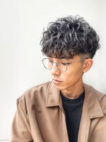 オールデイハローズ 京都駅前店(ALL DAY HELLO`S)&nbsp;２０代メンズ「ゆるスパイラル×マッシュ」