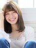 【スタイリスト限定クーポン】カット＋ハーフストレート￥15000