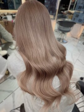 ラピス 渋谷本店(Lapis) ミルクティーカラー/髪質改善/縮毛矯正/ヘアセット/ダブルカラー