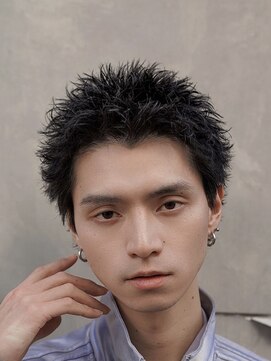 フィフス 渋谷(fifth) 渋谷スパイキーパーマルーズショート大人ビジネスショートパーマ