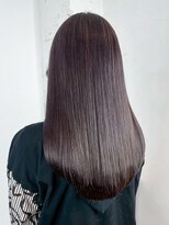 アイティー バイ アルバム 中野店(IT by ALBUM)&nbsp;暗めカラー韓国ヘアロンググレージュ_ba559432