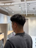 ペブル(pebble)&nbsp;ツイストパーマ/ベリーショート/フェードカット/明石/大久保