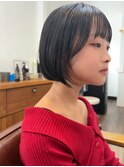【ティーンズカット】コンパクトボブ