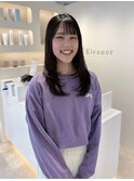 暗髪レイヤー