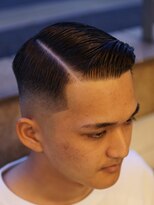 ザチョップショップ キチジョウジ(THE CHOP SHOP KICHIJOJI) サイドパートスキンフェードカットシェービング吉祥寺理容室