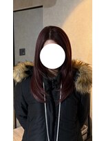 リンク(Re:nk)&nbsp;メテオカラー×ブリーチなしワインレッド