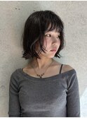 ＜kacho＞　ボブパーマ &nbsp;顔まわりレイヤー