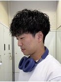 メンズパーマ/ニュアンスパーマ/フェザーパーマ/茅ヶ崎