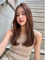 ロンドシトリン 四条烏丸(Lond citrine)&nbsp;くびれレイヤー/オリーブベージュ/顔周り/シースルー/四条烏丸