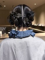 ロウROW)&nbsp;ボブアレンジ ツインアレンジ タイトアレンジ 結婚式アレンジ