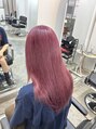 ヌフ(neuf) ピンクカラー♪暖色カラー得意です☆彡