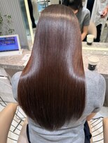 アース 渋谷店(HAIR&MAKE EARTH)&nbsp;艶感ロング美髪縮毛矯正