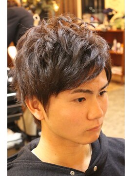 ディスパッチヘアー 甲子園店(DISPATCH HAIR) メンズショート 無造作スタイル