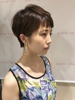 キャトルセゾン(quatre saisons)&nbsp;前髪ぱっつんが可愛いベリショ