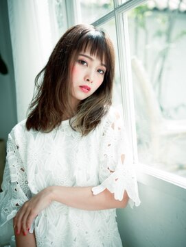 リアン 方南町店(Lian) ショートバングが可愛い☆くせ毛風ナチュラルミディ
