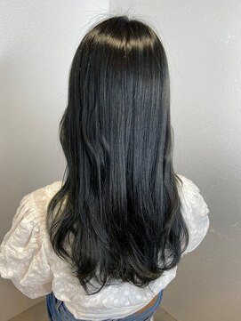 リー 京橋(Lee) ブリーチなし★ネイビーブルージュ