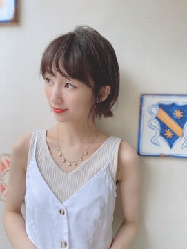 ブルーダー(Bruder) 大人ボブ　タイトボブ　ミニボブ　外ハネ　カジュアル ボブ