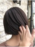 ドライヴカットで最高のしなやかさ☆暗めラベンダー☆《高橋》
