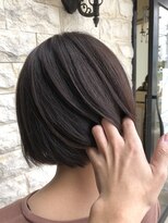 ブランシェ神領店 ドライヴカットで最高のしなやかさ☆暗めラベンダー☆《高橋》