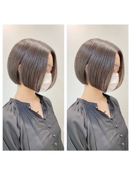 ロンド ルージュ 銀座店(Lond rouge) ミニボブ　サイドシルエット