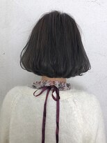 アース 菊名店(HAIR&MAKE EARTH) ナチュラルグリーングレージュ小顔ボブ美肌透明感