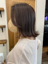 メイクス 表参道(MAKE'S omotesando)&nbsp;イルミナカラー/切りっぱなしボブ/