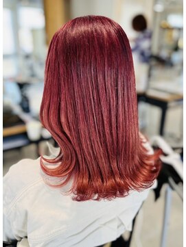 グランデュール 静岡インター通り店(GRANDEUR) ブリーチonピンク