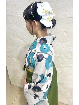 ファーレンピュアスウィート(fahren-pure-suite) 祝卒業式お支度袴着付けヘアーセット