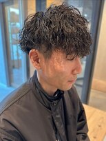 メンズサロン ブロック(Men's Salon bloc) マッシュショート　ツーブロック　ツイストスパイラル　束感