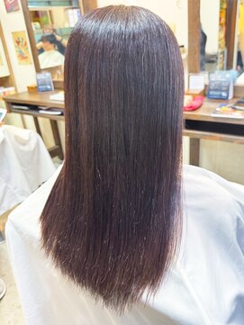 オンスター(ONSTAR) 20代30代40代髪質改善ストレートアッシュグレージュ縮毛矯正