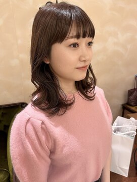ビュートリアム265(BEAUTRIUM 265) ◎ミディアム/くびれレイヤー/レイヤーカット/顔周りカット/銀座