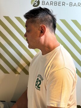バーバーバー アカバネ(BARBER-BAR AKABANE) 大人の男のベリーショート ツーブロック/フェード#2