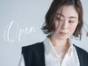 OPEN記念☆脱白髪染め白髪ぼかしカラー+カット+オージュア超音波 ￥14300