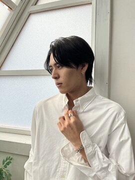 メンズサロン ルーブ 新潟(メンズサロンLOOB) 緩め波巻きスパイラルパーマシャドウパーマメンズウルフカット