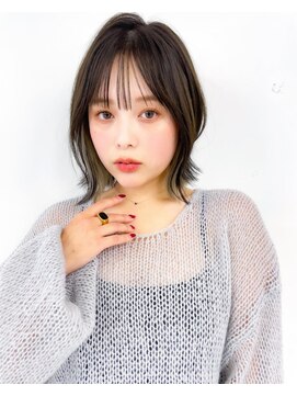 バブ バイネオリーブ(Bab by neolive) ボブルフ/インナーカラー/小顔ボブ/ワンレン