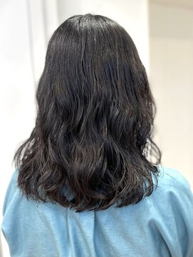 アピッシュ(apish 並木通り) ゆるふわ伸ばしかけパーマ♪