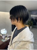 ウルフカット ハイレイヤー 襟足インナー くびれウルフ
