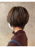 レイヤーショートボブ