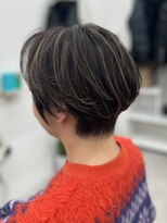 ユール 自由が丘(Yule) 【自由が丘】コントラストハイライトの丸みショート