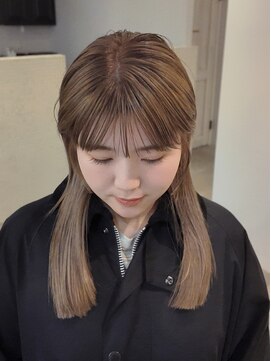 ディッセンバー 伊勢崎(December) メルティーカラー/フェミニンロング/ウェーブミディアム/前髪