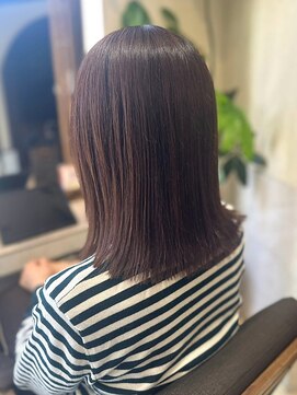 ヘアリゾート粋 ティガ 池袋店(tiga) 透明感こっくりブラウンミディアム/艶髪