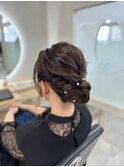 お呼ばれセット☆シニヨン
